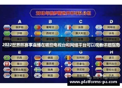 2022世界杯赛事直播在哪些电视台和网络平台可以观看详细指南 2022世界杯赛事直播在哪些电视台和网络平台可以观看详细指南