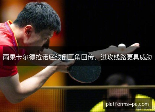 雨果卡尔德拉诺底线倒三角回传，进攻线路更具威胁